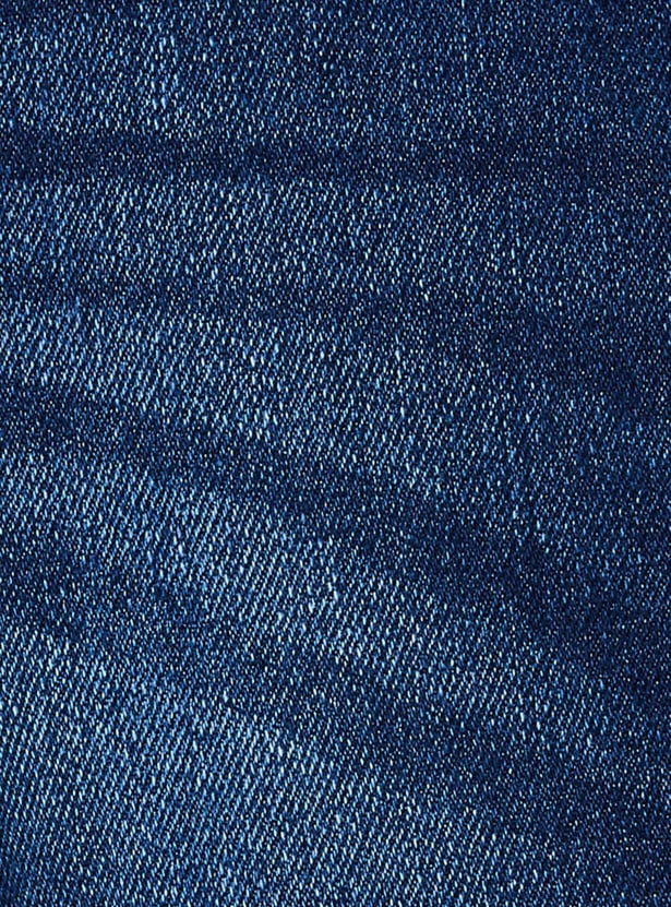 Girls Stonewashed Slim Fit Jeans
