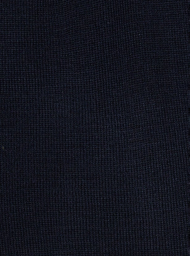 Girls Solid Elasticated Leggings