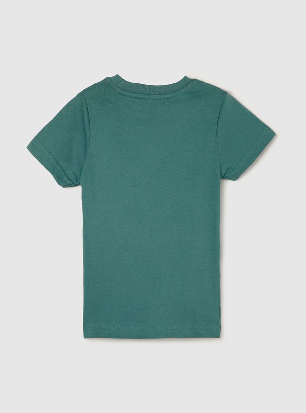 Boys Graphic Printed T-shirt - Pack of 5