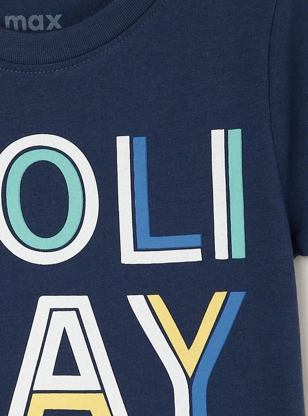 Boys Graphic Printed T-shirt - Pack of 5