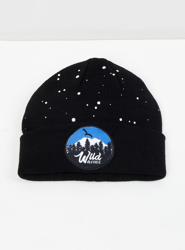 MAX Boys Printed Beanie