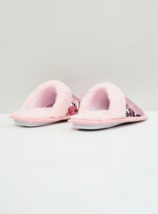 Girls White Fluffy Mule Slippers Buy Baker By Ted Baker Girls Suede Faux  Fur Mule Slippers With Bow