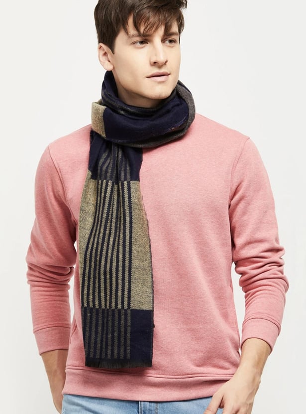 MAX Men Striped Muffler