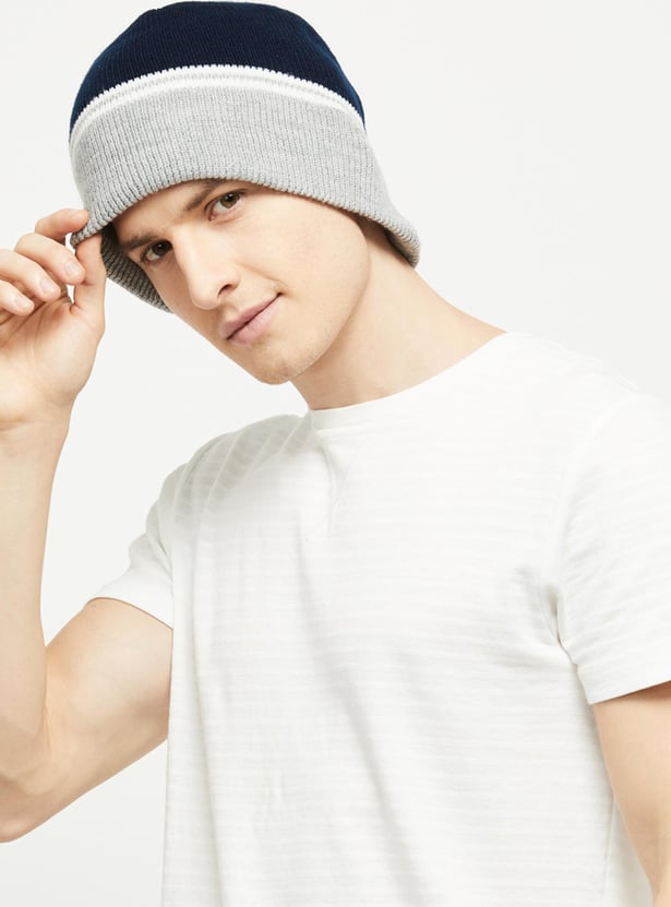MAX Men Textured Beanie Cap