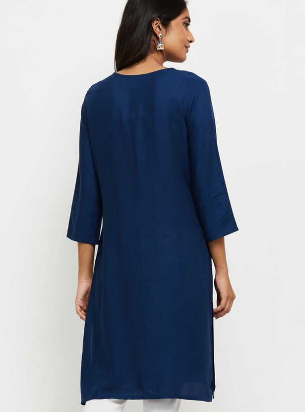 Women Printed Straight Kurta