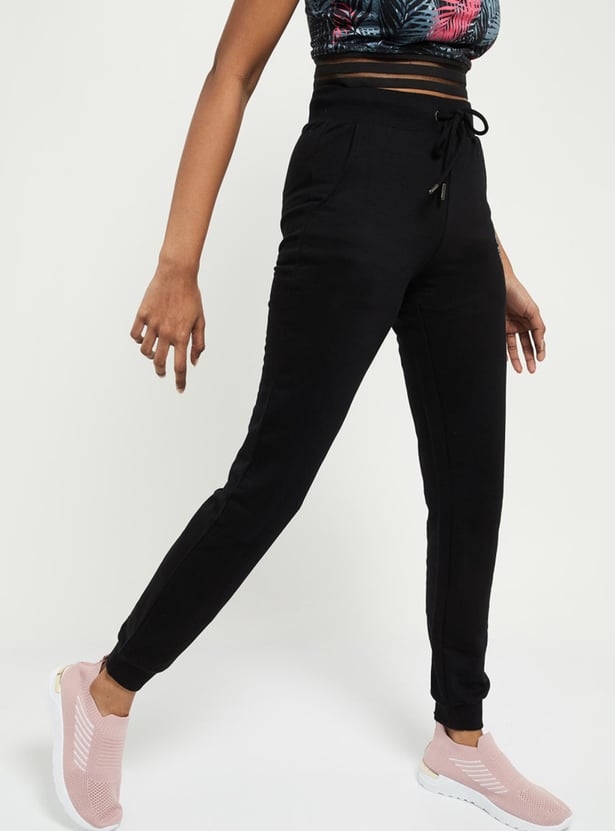 Women Printed Elasticated Joggers 