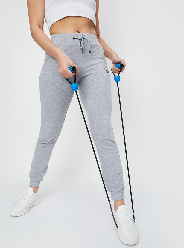 Women Solid Elasticated Joggers