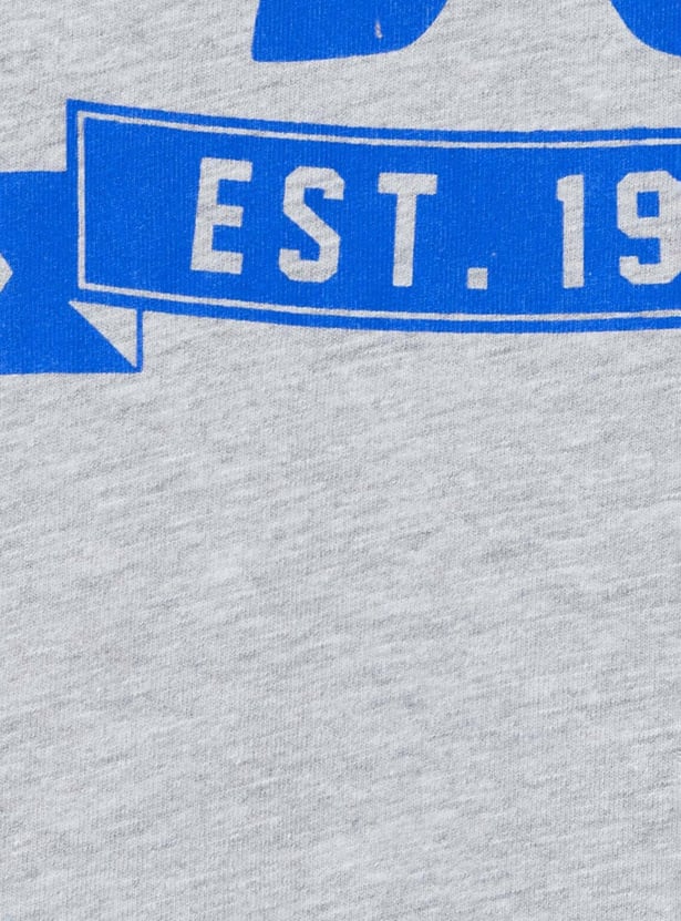 Boys Printed Crew Neck T-shirt