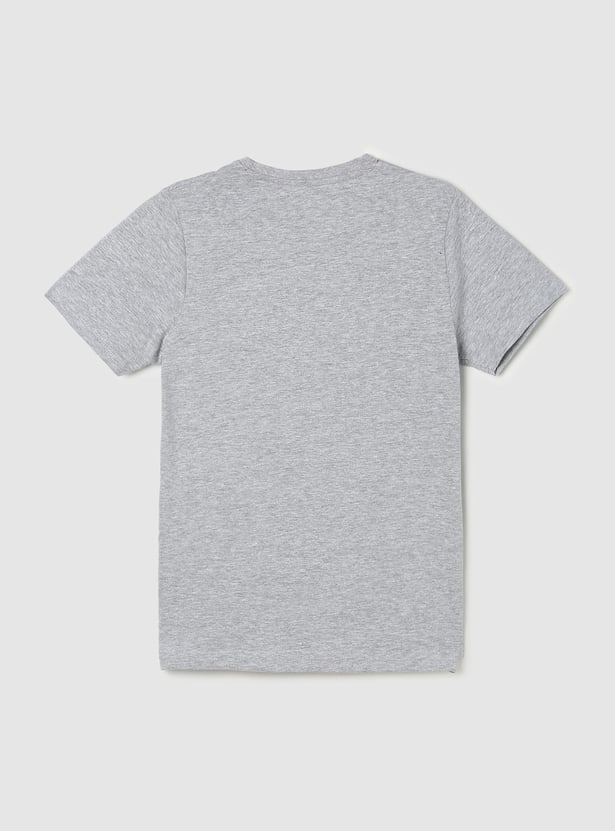 Boys Typographic Printed T-shirt - Pack of 3