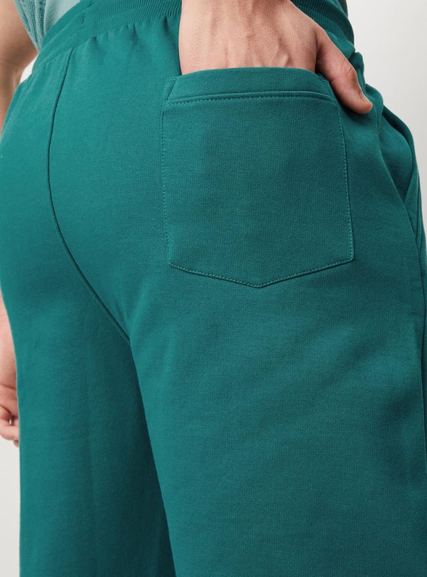 Men Printed Elasticated Joggers