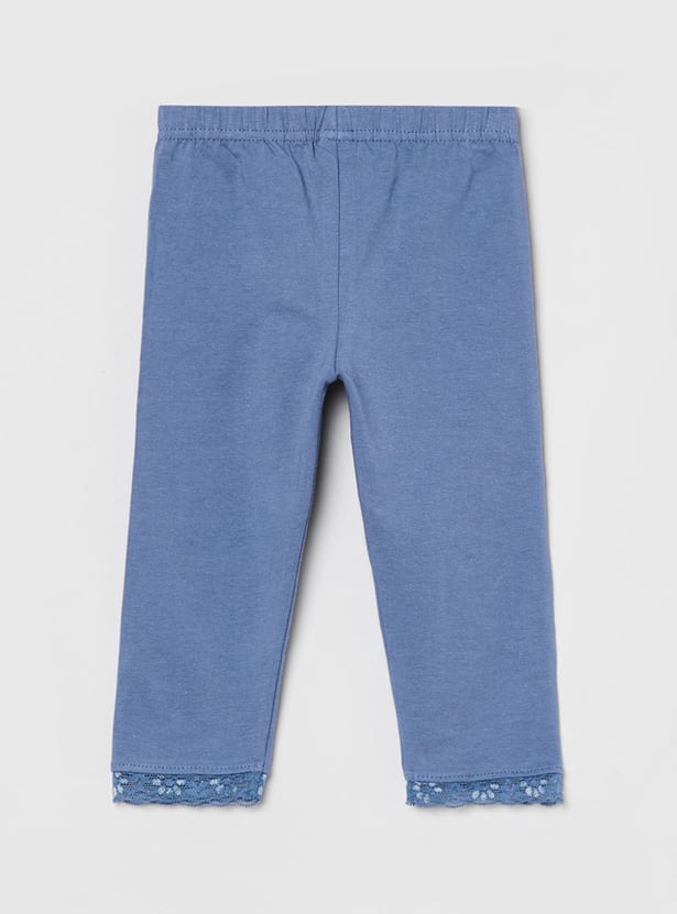MAX Girls Lace Detailed Leggings