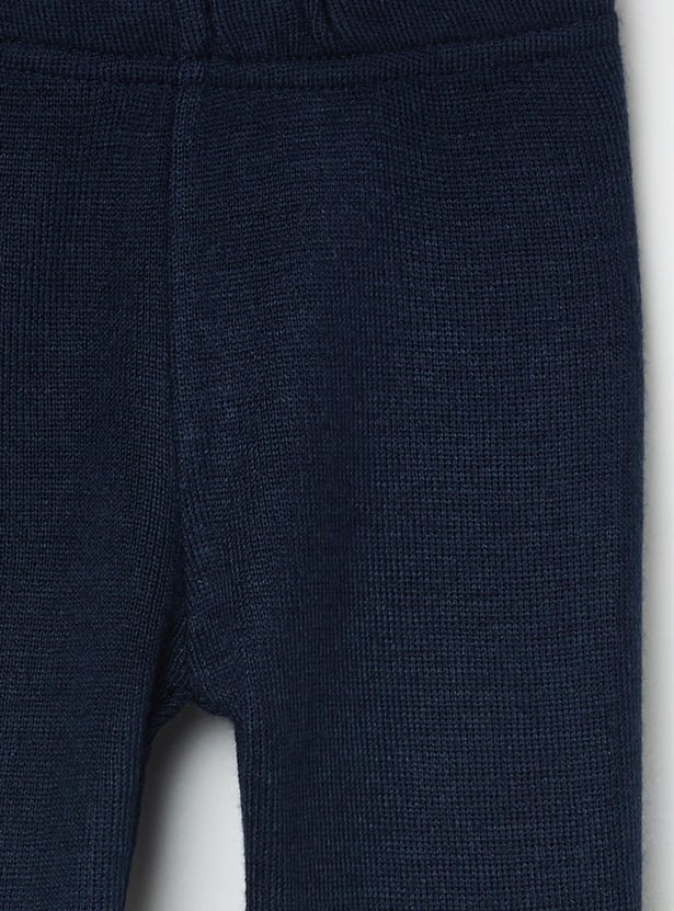 MAX Girls Textured Elasticated Leggings