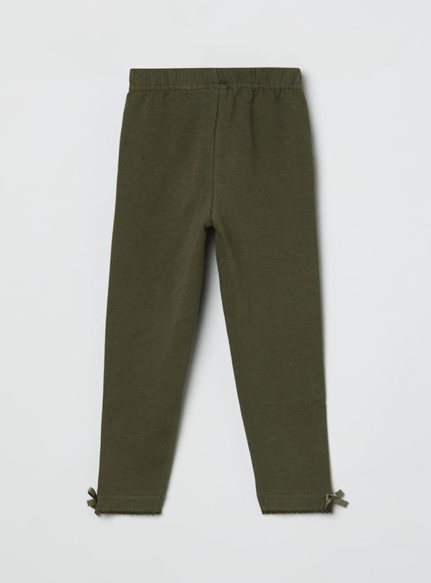 MAX Girls Solid Leggings
