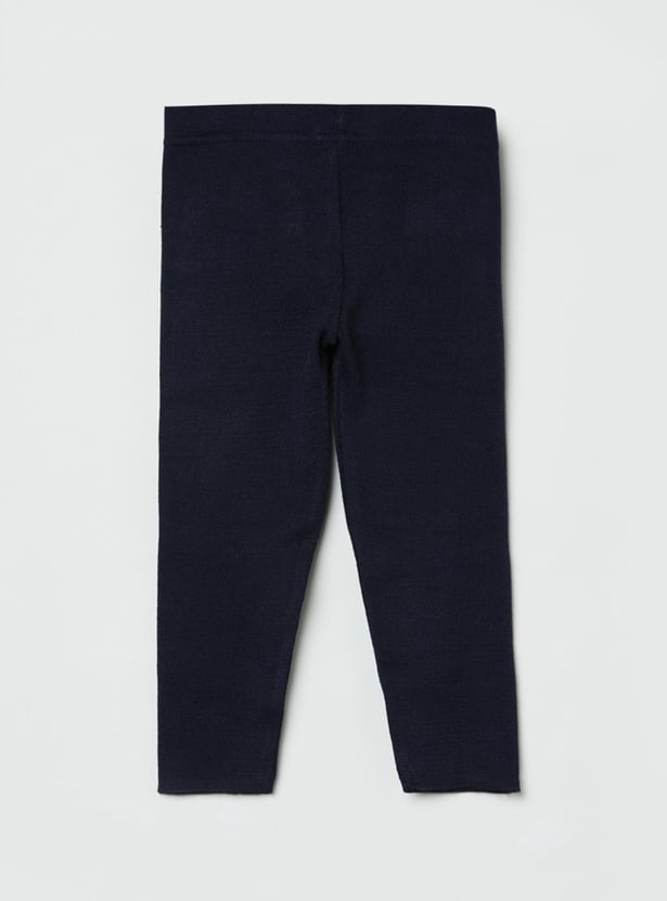 Girls Solid Leggings