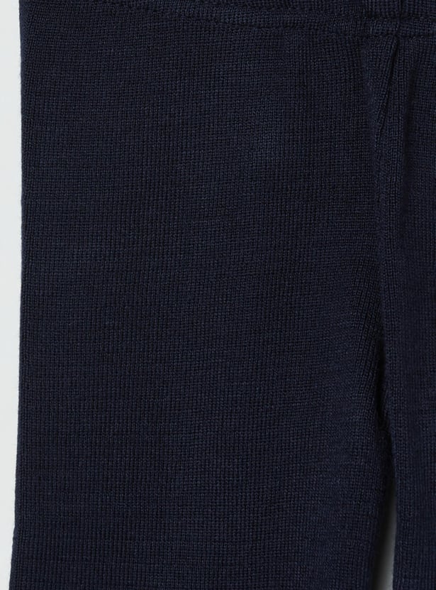 Girls Solid Leggings