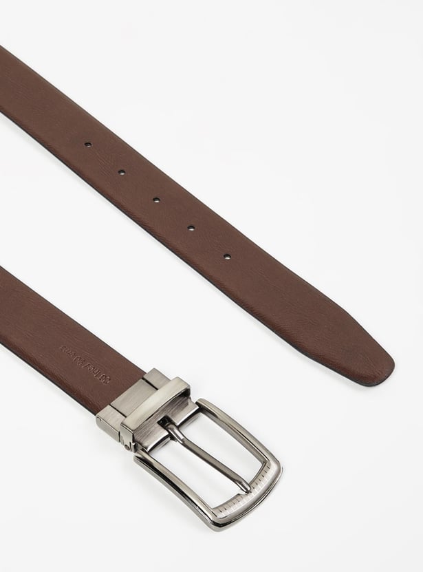 MAX Men Solid Reversible Formal Belt