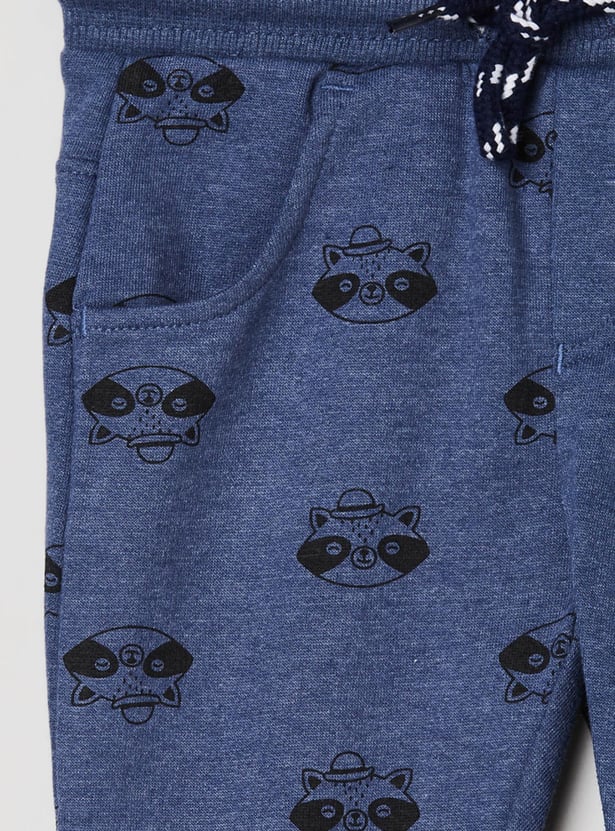 Boys Printed Elasticated Joggers