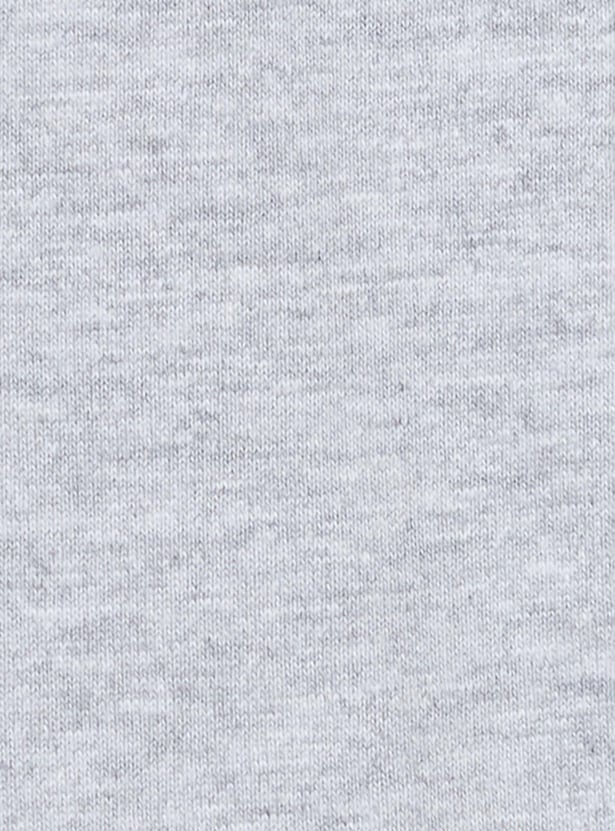 Boys Textured Full-Length Joggers