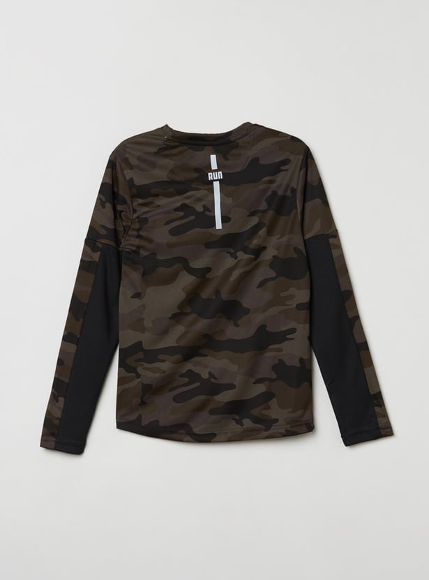 MAX Boys Printed Crew Neck T-shirt