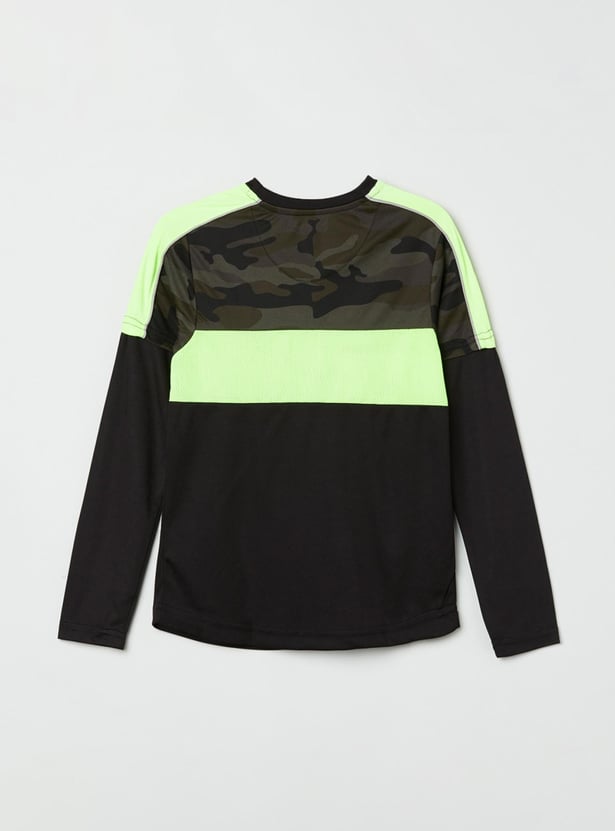 MAX Boys Printed Crew Neck T-shirt