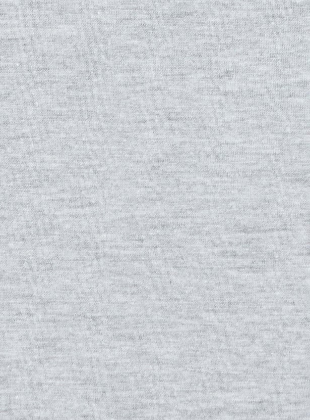 Boys Typographic Print Crew Neck T-shirt