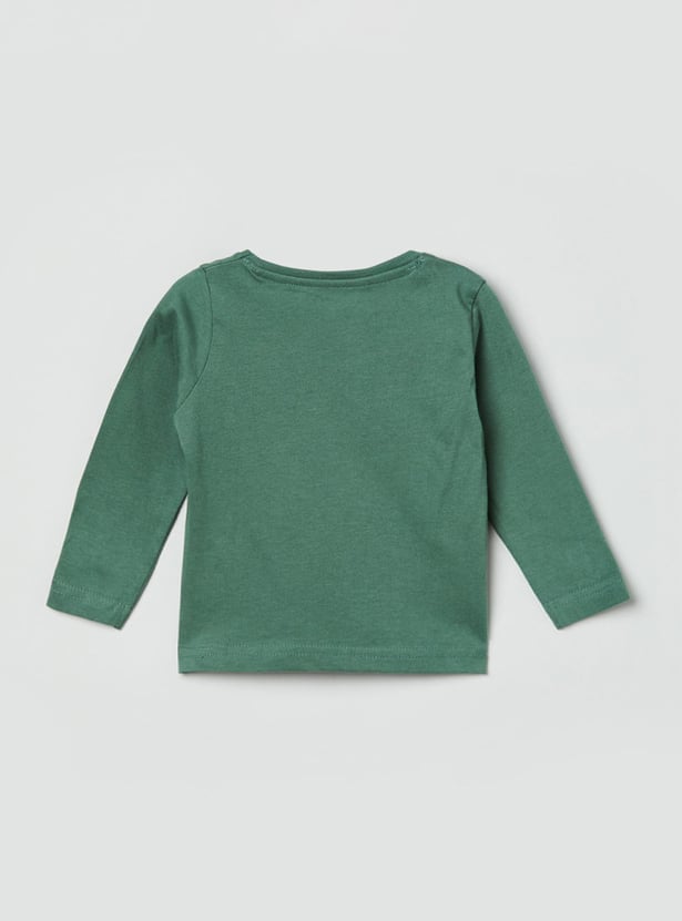MAX Boys Typographic Print Crew Neck T-shirt