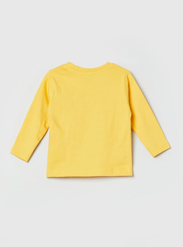 Boys Printed Crew Neck T-shirt