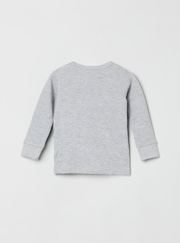 MAX Boys Solid Thermal T-shirt