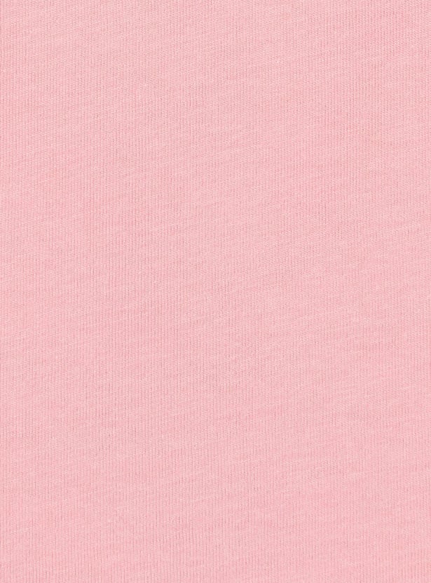 MAX Girls Printed Round Neck T-shirts - Pack of 5