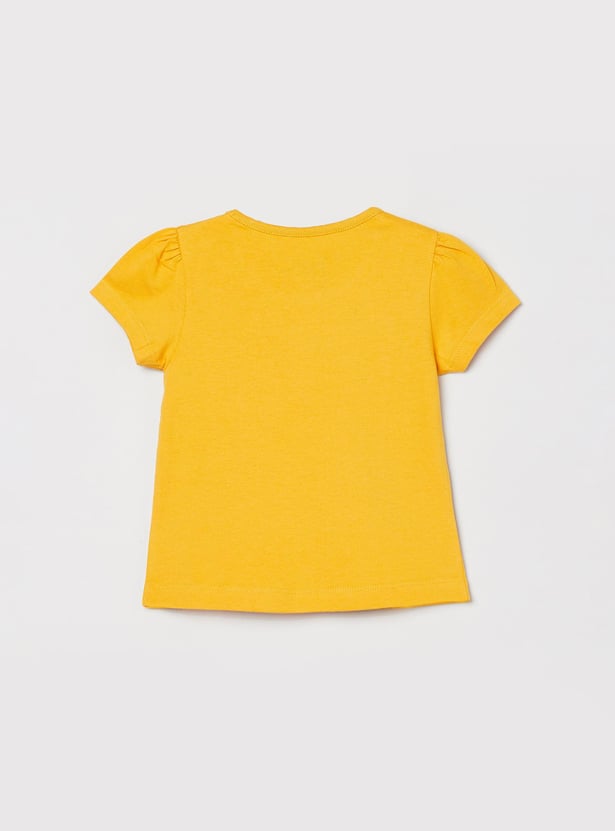 Girls Graphic Printed T-shirt - Pack of 5