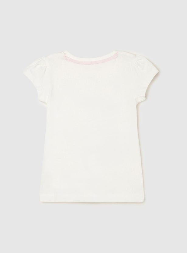 Girls Graphic Printed T-shirt - Pack of 5