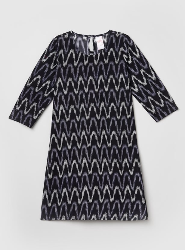 Girls Printed Straight Kurta With Palazzo and Dupatta