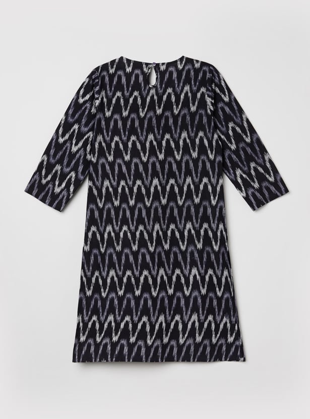 Girls Printed Straight Kurta With Palazzo and Dupatta