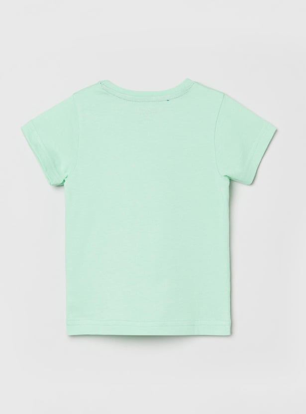 MAX Boys Printed Crew Neck T-shirts - Pack of 5