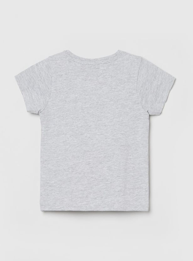 MAX Boys Printed Crew Neck T-shirts - Pack of 5