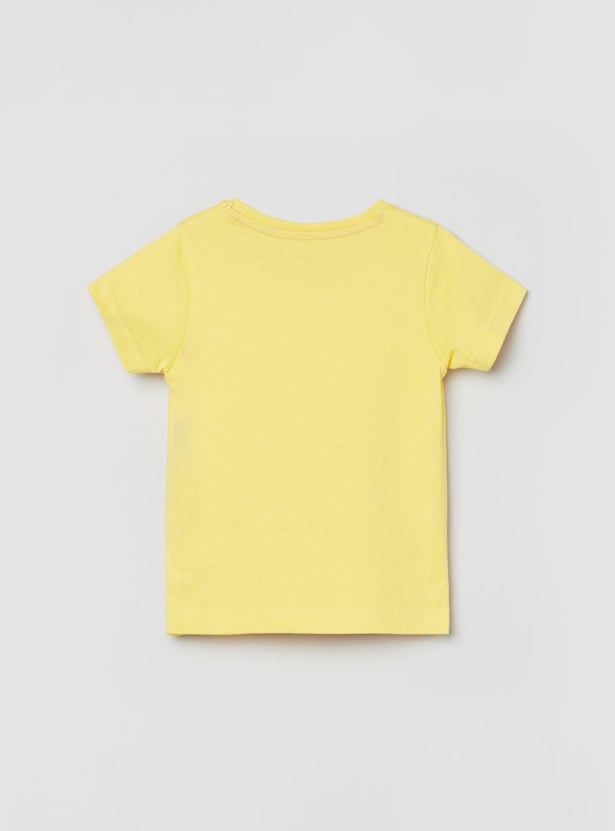 MAX Boys Printed Crew Neck T-shirts - Pack of 5