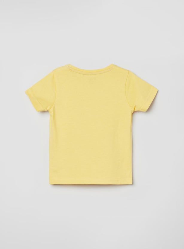 MAX Boys Printed Round Neck T-shirt - pack Of 5