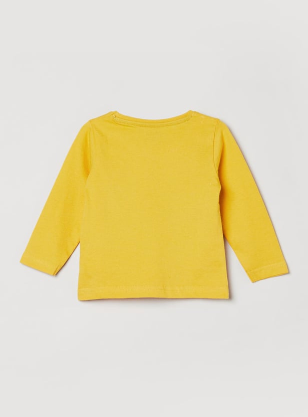 MAX Boys Printed Crew Neck T-shirt