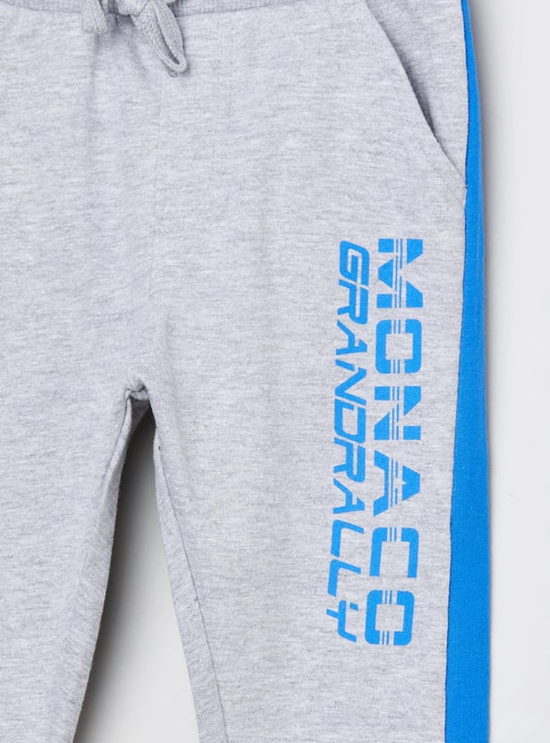 Boys Printed Elasticated Joggers