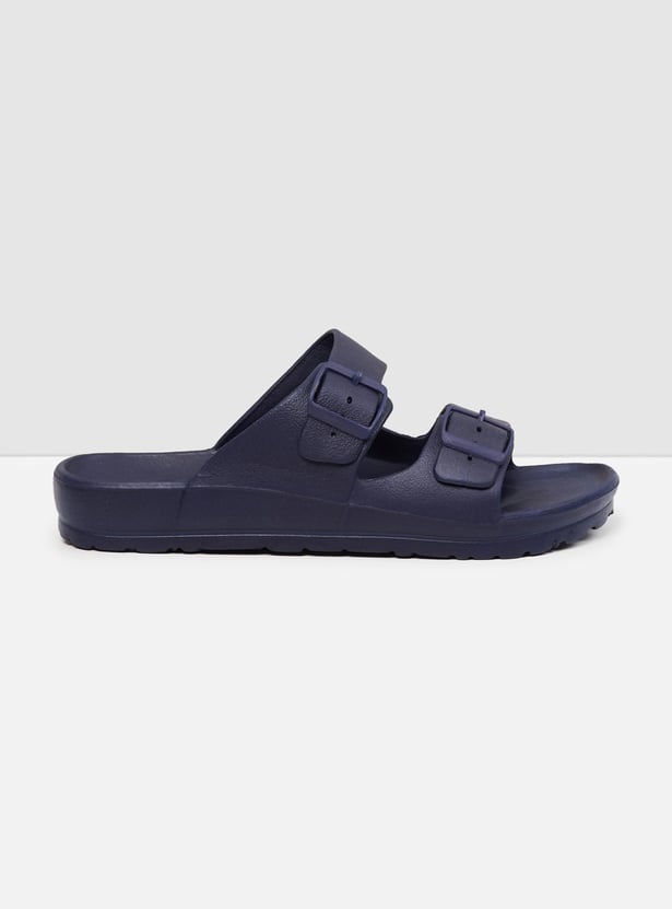 MAX Men Solid Buckle Sliders