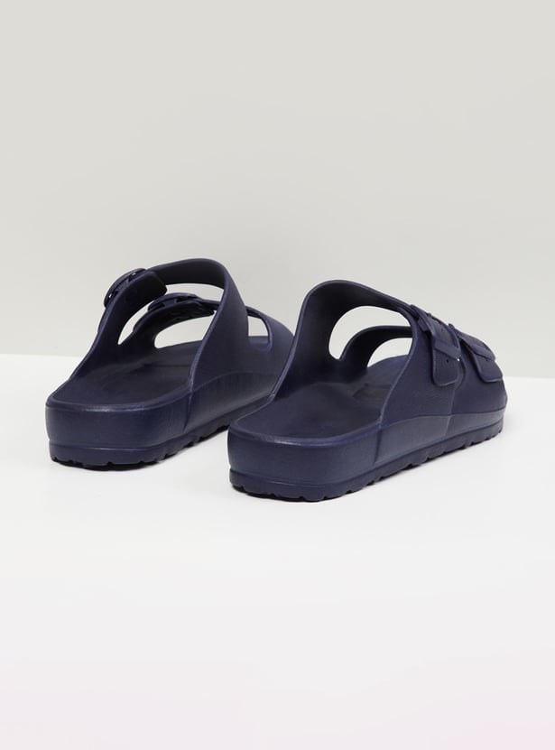 MAX Men Solid Buckle Sliders