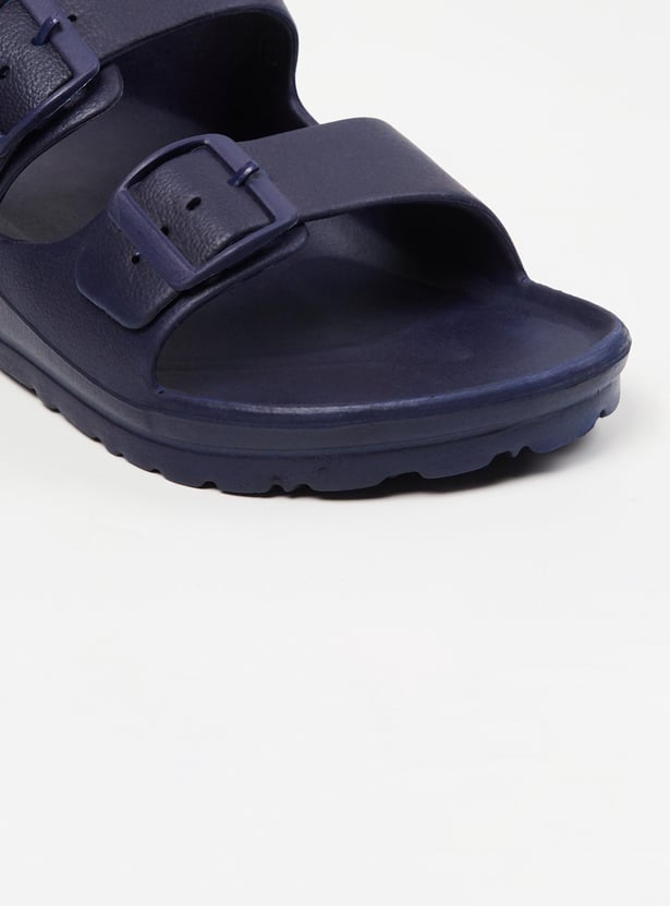 MAX Men Solid Buckle Sliders