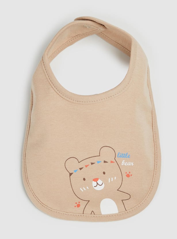 Boys Printed Bibs - Pack of 2