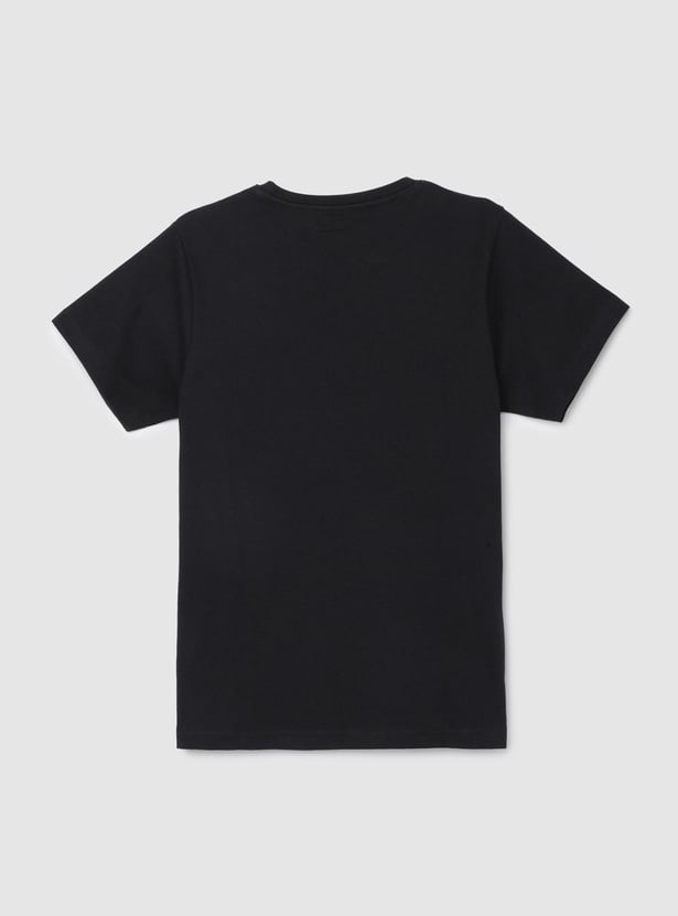 Boys Printed Crew Neck T-shirt