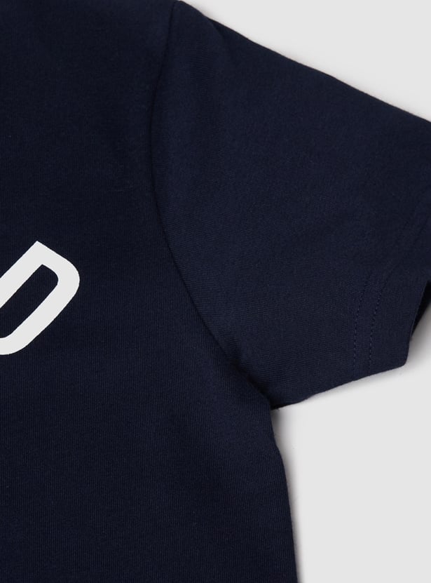Boys Printed Round Neck T-shirt