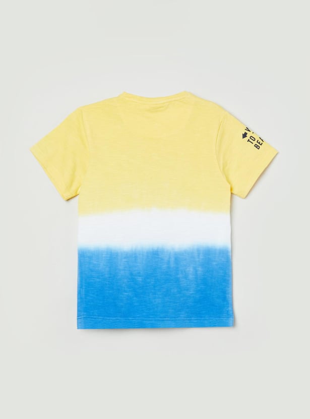 MAX Boys Printed Regular Fit T-shirt
