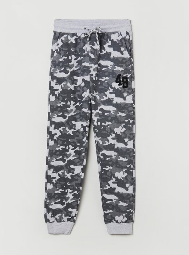 Boys Printed Elasticated Joggers
