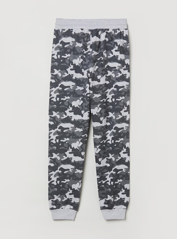 Boys Printed Elasticated Joggers
