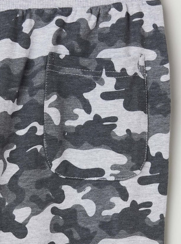 Boys Printed Elasticated Joggers