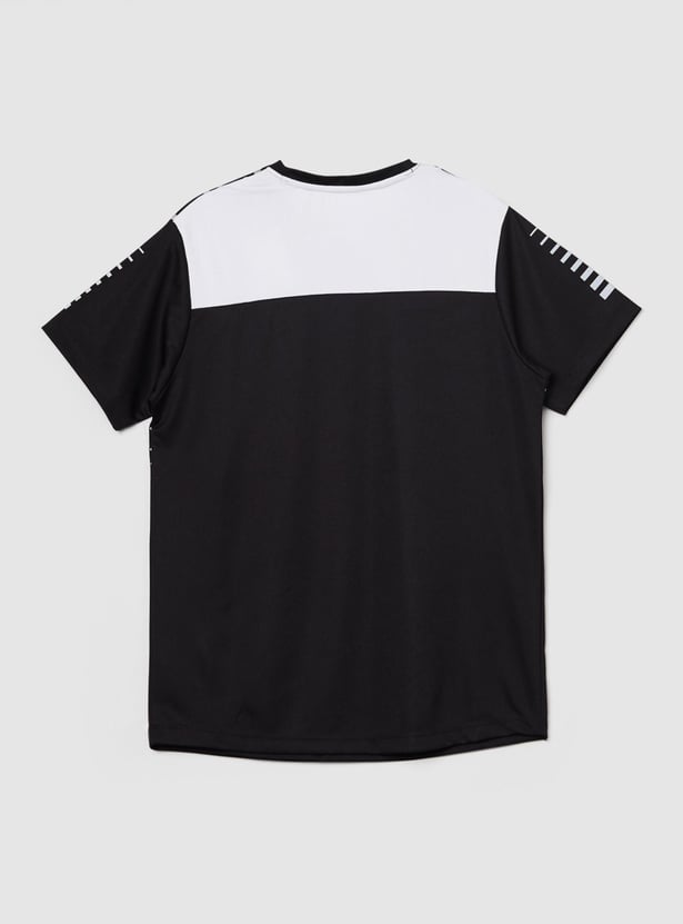 Boys Printed Round Neck T-shirt